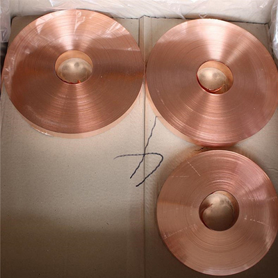 Bom preço. folha de cobre da tira da bobina de 0.1Mm para a bateria C11000 Etp Tu1 on-line