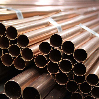 Bom preço. Tubo de cobre sem costura de 50 mm recto / tubo 1/8 duro on-line