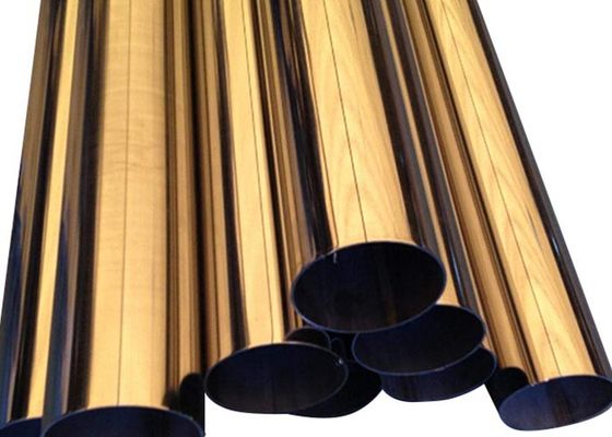 Bom preço. Tubulação de aço inoxidável do espelho 321 brilhantes decorativos redondos resistente à corrosão on-line