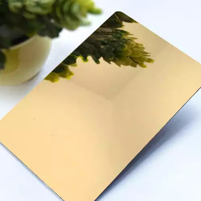 Bom preço. Linha fina decorativa fina 1219mm dos Ss 430 do metal da tira lisa de aço inoxidável dourada on-line