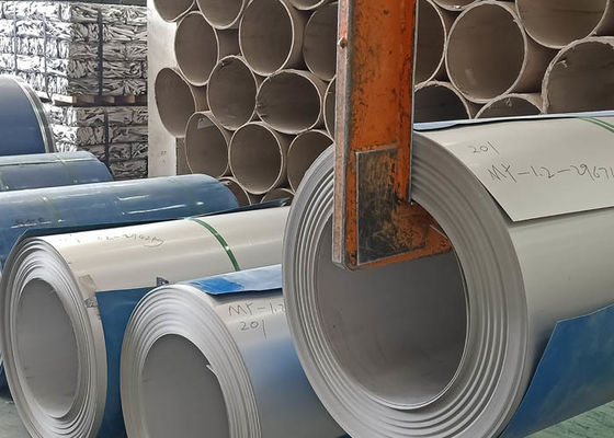 Bom preço. 2B o revestimento de solda 510mm laminou a bobina de aço inoxidável on-line
