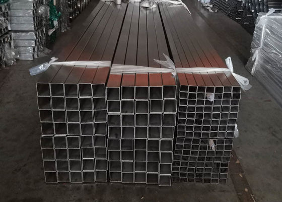 Bom preço. Tubo quadrado de aço inoxidável galvanizado do comprimento 309S de 6m on-line