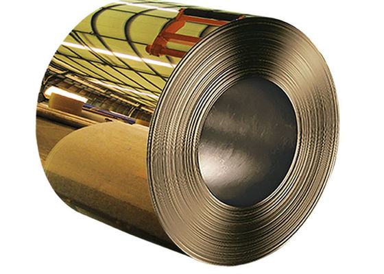 Bom preço. Estoque laminado de aço inoxidável da bobina do refrigerador 1,4301 on-line