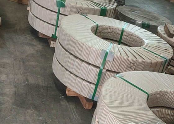 Bom preço. Bobina da tira duramente 0.2mm SS de SUS301 560HV do acréscimo pelas molas on-line